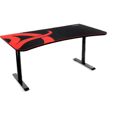 Arozzi Arena Gaming Desk, MDF Board/Steel, Black