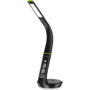Goui Nuru Qi LED Table Lamp with Wireless Charger, 10 Watts, Black