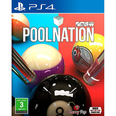 Pool Nation, PlayStation 4 (Games), Sports, Blu-ray Disc