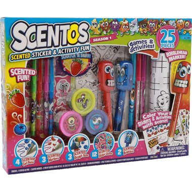 ويفيل سينتوس، ملصقات، عطري وأنشطة ممتعة، 25‎ قطعة