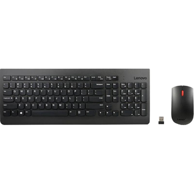 Lenovo 510 Arabic 253 Wireless Combo Desktop (Keyboard and Mouse), Wireless (2.4 GHz RF), for Laptop/Desktop Computer/Gaming Desktop Computer/CPU Windows OS, Black