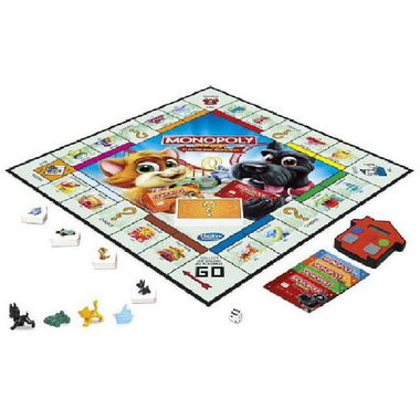 هاسبرو مونوبولي جونيور، البنك الالكتروني لعبة استراتيجية، 8 سنوات فأكثر، انجليزي