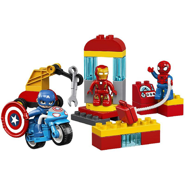 LEGO Duplo Marvel: Super Heroes Adventure Interlocking Bricks Set, 2 Years and Above