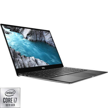 Dell XPS 9300 Laptop, 13.3", Intel Core i7, 16 GB RAM, 1 TB PCIe NVMe M.2 SSD, Windows 10, Intel Iris Graphics