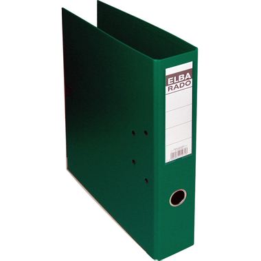 Elba Standard Box File, 6 cm, F4/A4, Green, Polypropylene/Pressboard