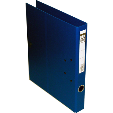 Elba Standard Box File, 4 cm, F4/A4, Blue, Polypropylene/Pressboard
