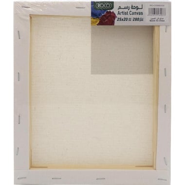 Roco Stretched Canvas, Rectangle, Rough Finish, 20 X 25 cm