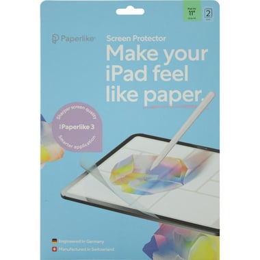 Paperlike 3 iPad Screen Protector, for iPad Air 11 M4/iPad Air 11 M3/iPad Air 11 M2, Clear