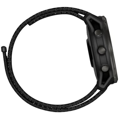 GARMIN Enduro 3 Smartwatch, GPS, 1.4", Carbon Grey DLC Titanium Fibre-reinforced Polymer, Black Nylon Strap, One Size