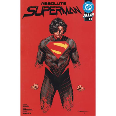 ‎Absolute Superman #1‎: Last Dust of Krypton، Down in The Dirt (DC)، Ages ‎13‎+ ‎-‎ Second Print Variant Cover‎