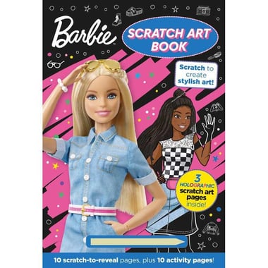 Barbie: Scratch Art Book