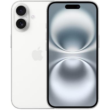 Apple iPhone 16, 256 GB, White, 5G, Apple A18
