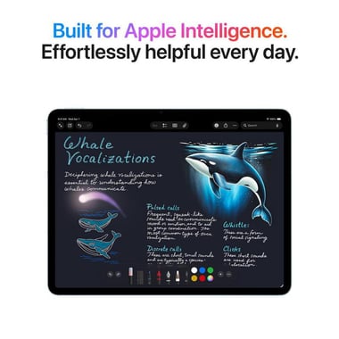 Apple iPad Air 11 M4 Tablet - Wi-Fi with 2-Pin Charger 2026, Apple Intelligence, 11", 256 GB, Purple, 8-core CPU