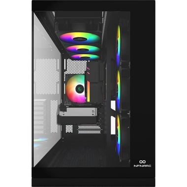 انفني ارك كيوب برو معالج مخصص للالعاب، معالج انتل كور i5‎‎-‎14400‎F ( الجيل ‎14‎)، 32 جيجابايت رام، (انفيديا جي فورس ار تي اكس  3050(6جيجابايت، قرص صلب 1 تيرابايت