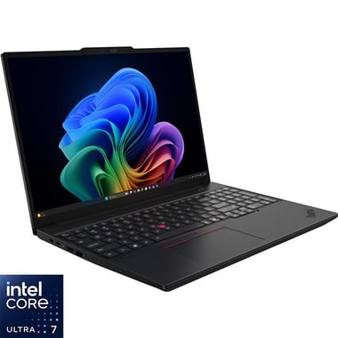 Lenovo ThinkPad T16 Laptop, AI with CoPilot+, 16", Intel Core Ultra 7, 16 GB RAM, 1 TB SSD, Windows 11 Pro