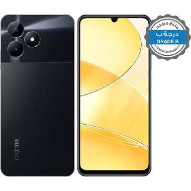 Renewed Grade B Realme C51, 128 GB, Carbon Black, 4G LTE