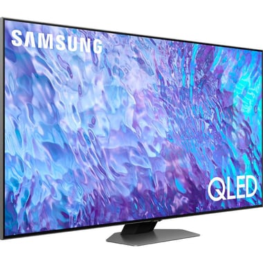 Samsung 98" Smart TV, QLED, Carbon Silver, Q80CAUXSA