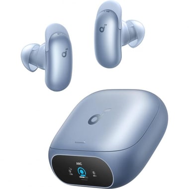 Anker Liberty 5 Pro Earbuds, Active Noise Cancelling, Bluetooth, Built-in Microphone, Blue
