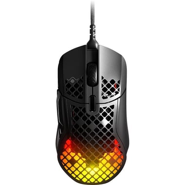 SteelSeries Aerox 5 Gaming Mouse, Wired, Laser Technology, TrueMove Air 18000 cpi, Black