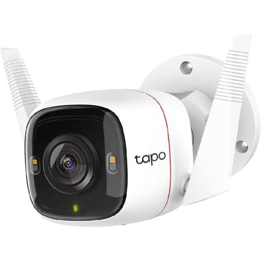 TAPO C320WS 2K QHD Smart Security Camera with Starlight Night Vision Outdoor, Wi-Fi/Wired, White