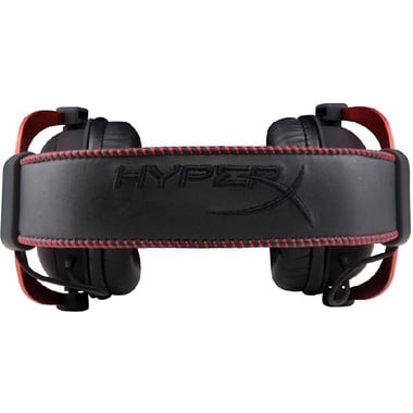 HyperX Cloud II Gaming Headset, Wired, 3.5 mm Connector/USB, Detachable Microphone, Red