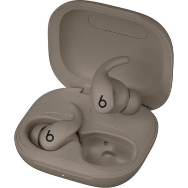 Beats Powerbeats Fit Earbuds, Active Noise Cancelling, Bluetooth, USB-C (Charging), Built-in Microphone, Gravel Grey