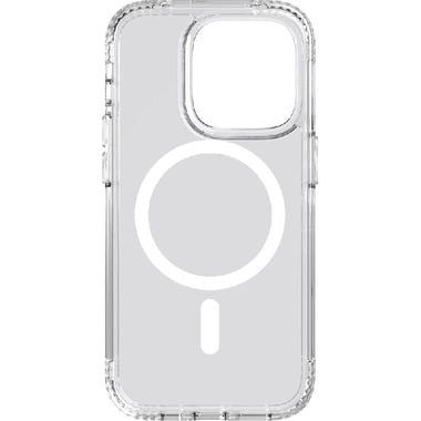 Tech21 EvoClear Back Cover Mobile Case with MagSafe, for iPhone 14 Pro, Clear