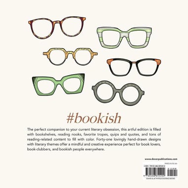 Bookish: The Coloring Book - Art & Ephemera for Bookworms & Bibliophiles