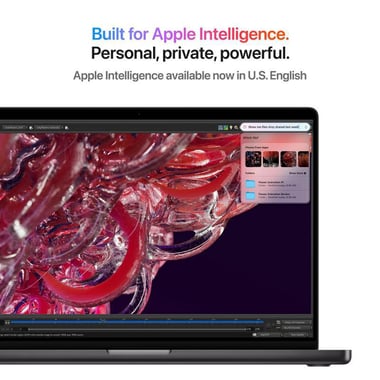 Apple MacBook Pro Retina XDR Laptop, Apple Intelligence, 16", M4 Max, 48 GB RAM, 1 TB SSD, macOS Sequoia, 40 Core GPU