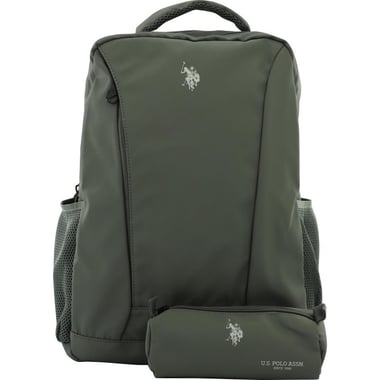 U.S. POLO ASSN. Matilda Backpack with Accessory, for 15.6" (Device), Grey