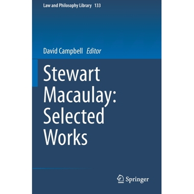 Stewart Macaulay: Selected Works