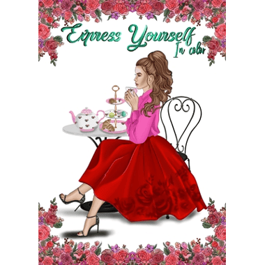 Express Yourself In Color: Coloring Book