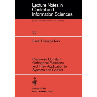 Piecewise Constant Orthogonal Functions and Their Application to Systems and Control