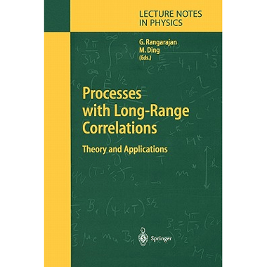 Processes with Long-Range Correlations : Theory and Applications