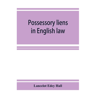 Possessory liens in English law