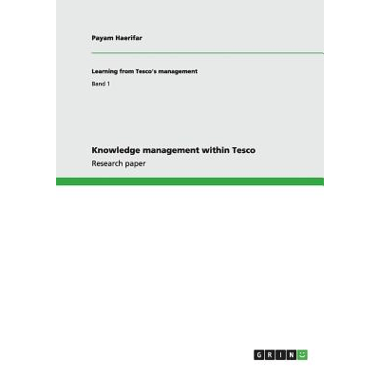 Knowledge management within Tesco
