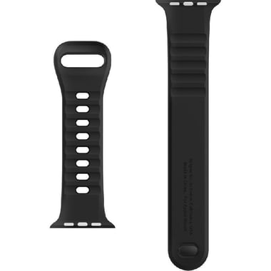 Spigen S4 Watch Band Air Fit Wrist Strap, for (Apple) Watch SE 40 (2nd Gen)/Watch Series 6 40/Watch Series 5 40, Rubber, Black