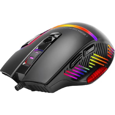 مارفو سكوربيون G958 RGB ماوس ألعاب، سلكي، ضوئي، PAN ‎3325‎ ‎1000‎‎-‎8000‎ dpi، اسود