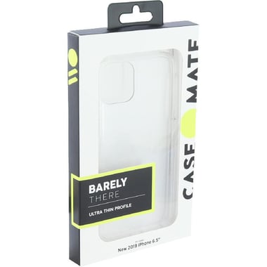 Case-Mate Barely There, Back Cover Mobile Case, for iPhone 11 Pro Max, Clear