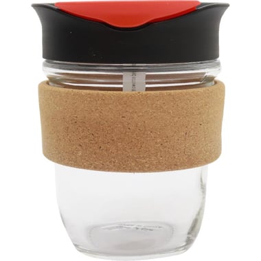 Hy3 Mug, Hot/Cold, 360.00 ml ( 12.67 oz ), Black/Clear