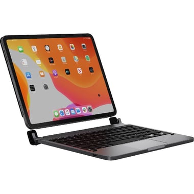 Brydge Pro+ Trackpad Smart Tablet Keyboard, Bluetooth, for iPad Pro 11 - 2018, Space Grey