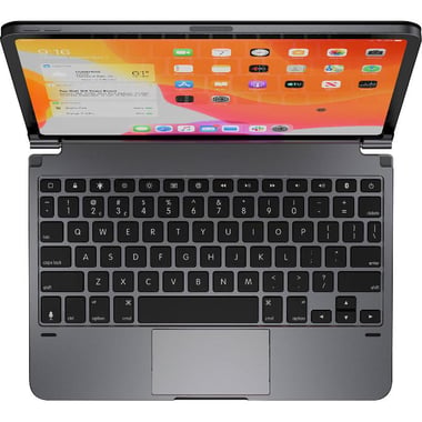 Brydge Pro+ Trackpad Smart Tablet Keyboard, Bluetooth, for iPad Pro 11 - 2018, Space Grey
