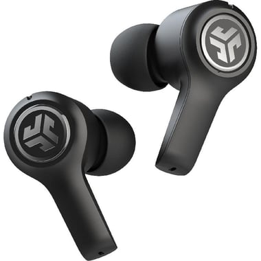 JLab JBuds Air Executive Earbuds, Bluetooth, USB (Charging), Built-in Microphone, Black
