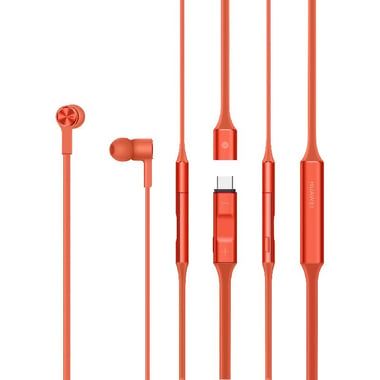 HUAWEI FreeLace Earphones, Bluetooth, USB-C, Built-in Microphone, Amber Sunrise