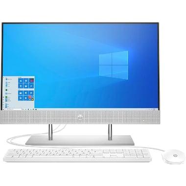 اتش  بي الكل في واحد 24‎‎-‎dp0002‎nx بي سي كمبيوتر مكتبي شامل، 23.8 بوصة، الجيل العاشر i5‎‎-‎10400‎T انتل كو، انفيديا جي فورس ام ايس 330 بسعة 2 جيجابايت، 128 جيجابايت اس اس دي PCIe NVMe TLC قرص صلب 1 تيرابايت، 8 جيجابايت رام،