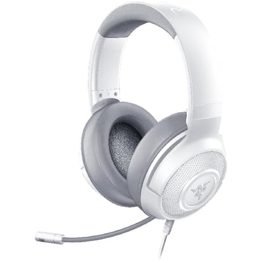 Razer Kraken X Gaming Headset, Wired, 3.5 mm Connector, Cardioid - Unidirectional Microphone, Mercury White