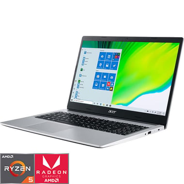 Acer Aspire 3 A315-23G Laptop, 15.6", AMD Ryzen 5-3500U, AMD Radeon 625 (2 GB), 1 TB HDD