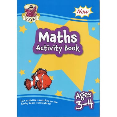Maths, Ages 3-4 - Activity Book