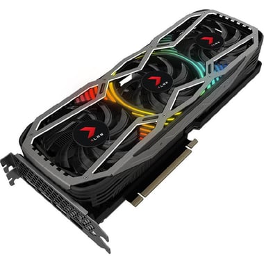 PNY TECHNOLOGIES GeForce RTX3080 10GB XLR8 Gaming EPIC-X RGB Triple Fan GDDR6X Graphics Card, 320-bit GDDR6X, 10 GB, 19 Gbps