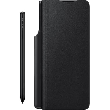 Samsung Flip Cover Mobile Case, for Samsung Galaxy Z Fold3, Black